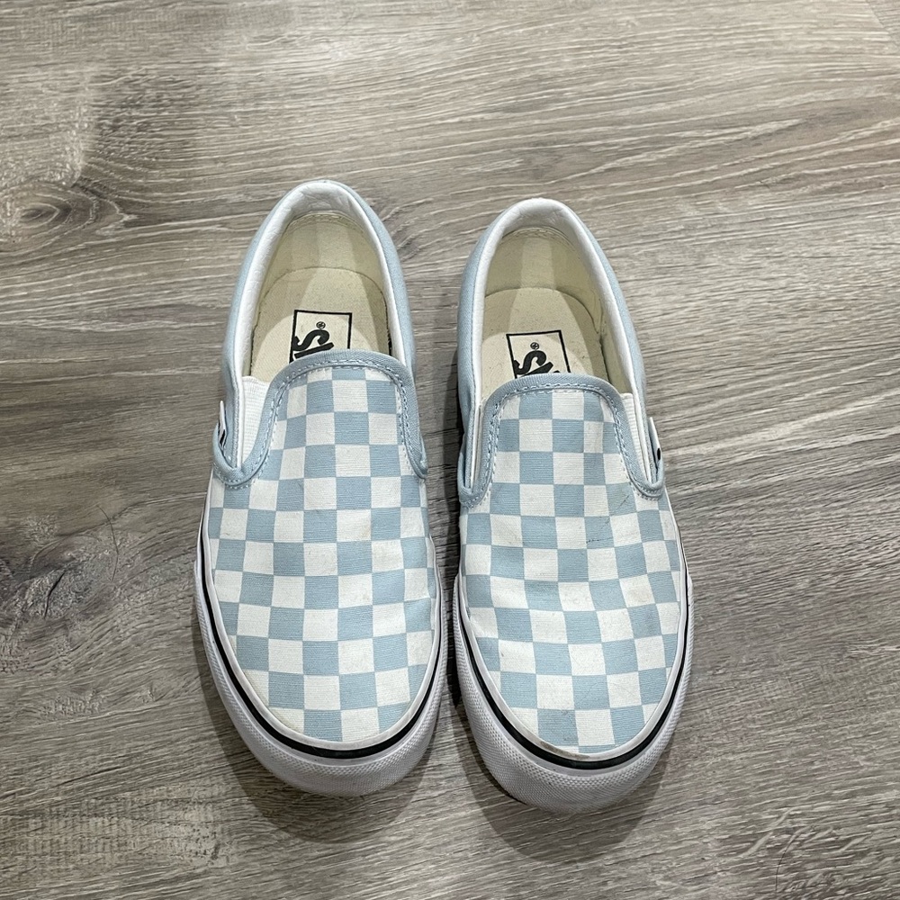 Checkered Vans